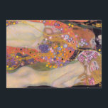 Cartão De Agradecimento Gustav Klimt - Serpentes Água II<br><div class="desc">Serpentes de água II/Wasserschlangen II - Gustav Klimt,  Oil on canvas,  1904-1907</div>