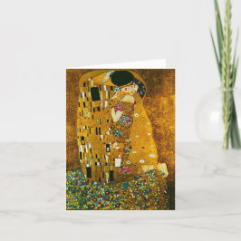 Cartão De Agradecimento Gustav Klimt - The Biss
