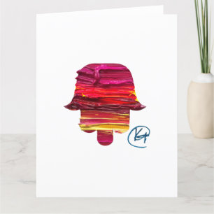 Cartão De Agradecimento Hamsa Studio Art