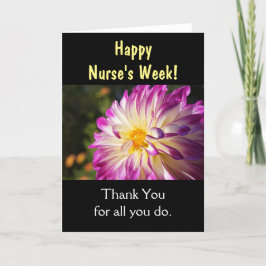 Cartão De Agradecimento Happy Nurse's Week Greeting Cards Thank You Nurse