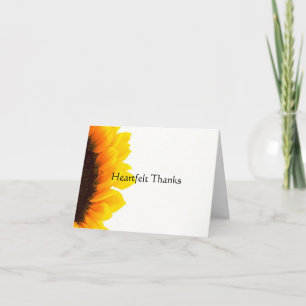 Cartão De Agradecimento Heartfelt Thanks