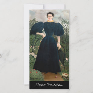 Cartão De Agradecimento Henri Rousseau - Retrato de Madame M.