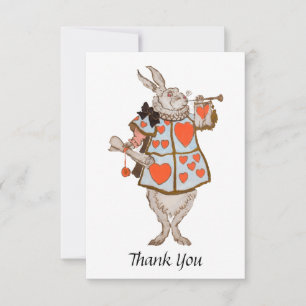 Cartão De Agradecimento Herald Rabbit