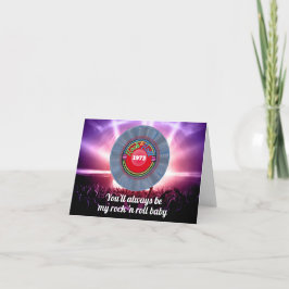 Cartão De Agradecimento Hernô Personalizado Aniversário de 50 anos em 1973