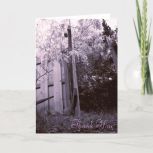Cartão De Agradecimento Hidden Entrance Thank You Card