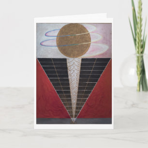 Cartão De Agradecimento Hilma af Klint card