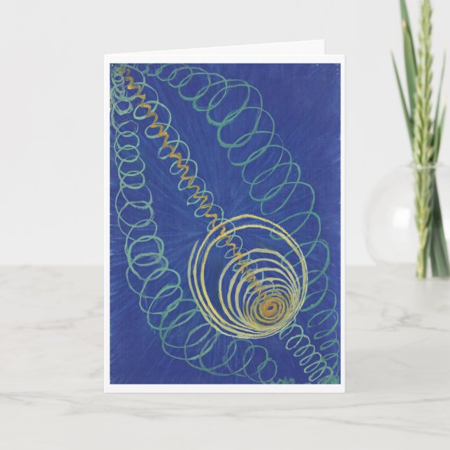 Cartão De Agradecimento Hilma af Klint card (Frente)