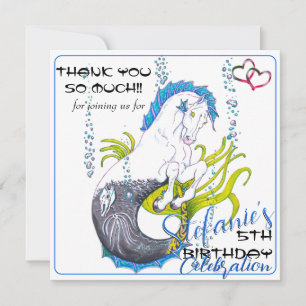 Cartão De Agradecimento Hippocampus (crânio)