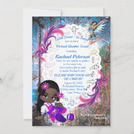 Cartão De Agradecimento Histórias de conto de fantasia nas florestas