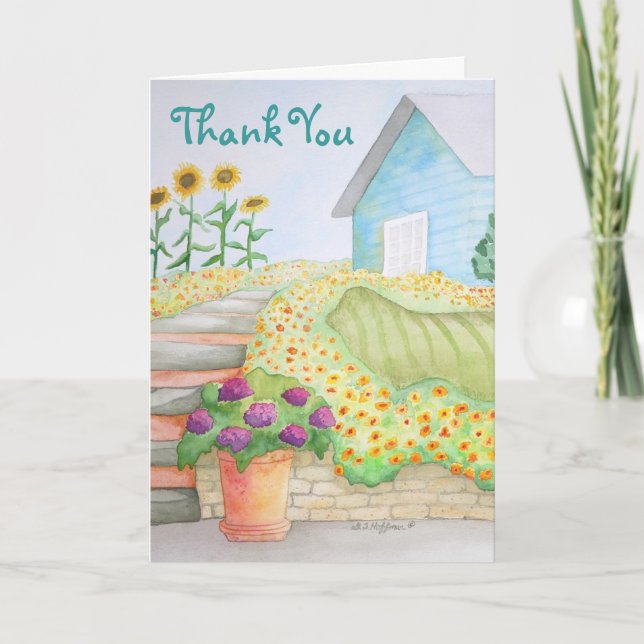 Cartão De Agradecimento Home Sweet Home Card (Frente)