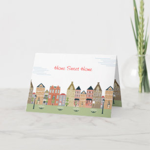 Cartão De Agradecimento Home Sweet Home Thank you Greeting Card