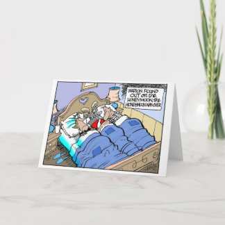 Cartão De Agradecimento Honeymoon Humor