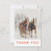 Horse Drawn Sleigh Natal Cena Obrigado