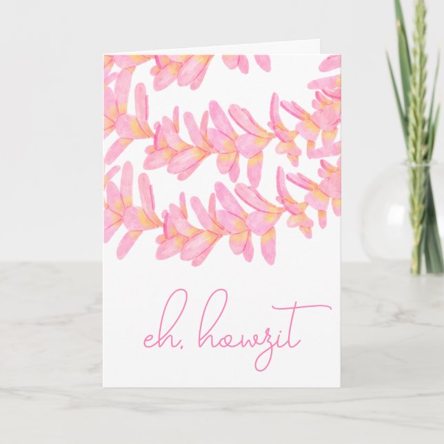 Cartão De Agradecimento Howzit (Frente)