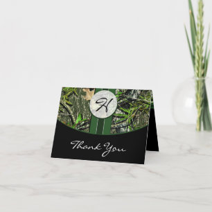 Cartão De Agradecimento Hunting Camo Wedding Thank You Cards - Horizontal