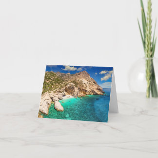 Cartão De Agradecimento Ilha de Ikaria, Grécia