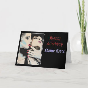 Cartão De Agradecimento 'In the Shadows' Pintura em um