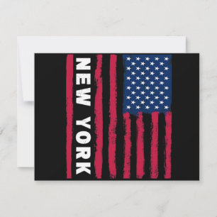 Cartão De Agradecimento Incrível Nova York EUA Estados Unidos América Amér