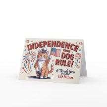 Independência da regra dos cães! - Nação Cat