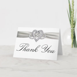 Cartão de agradecimento Infinity Heart