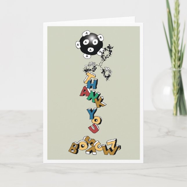 Cartão De Agradecimento IP - Thank You (Frente)