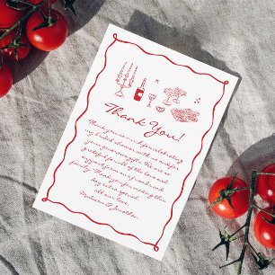 Cartão De Agradecimento Isso é mais Chá de panela