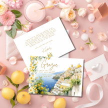 Itália Mediterrânea Positano Chuveiro de Noiva Ita