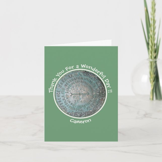 Cartão De Agradecimento Itens de Grupo de Referência do Santo Regis Mounta (Frente)