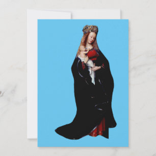 Cartão De Agradecimento Jan van Eyck - A Virgem na Igreja Arte Fina