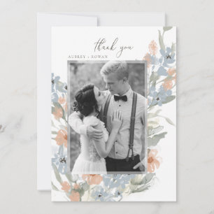 Cartão De Agradecimento Jardim Flourado