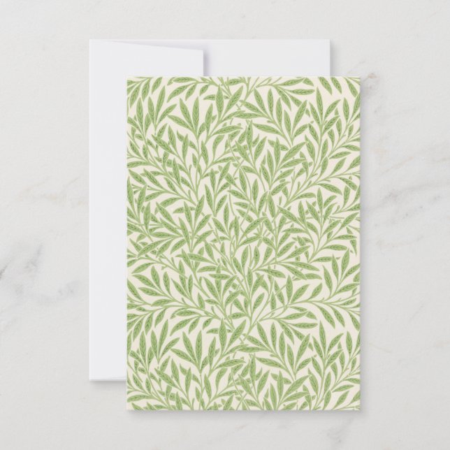 Cartão De Agradecimento Jeffrey e Co. Willow Impressão Card (Frente)