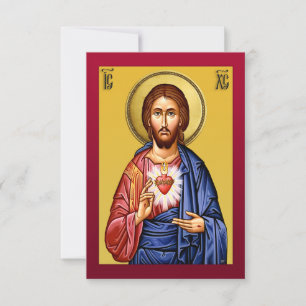 Cartão De Agradecimento Jesus Cristo filho de Deus novo