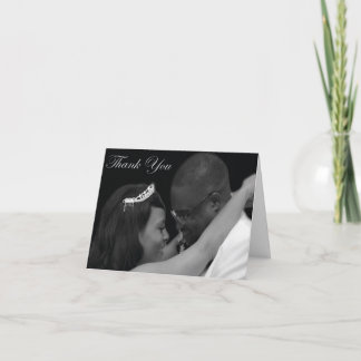 Cartão De Agradecimento jf wedding thank you cards