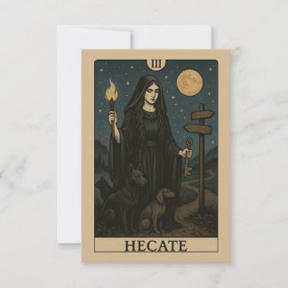 Cartão De Agradecimento JOAO fan art Hecate