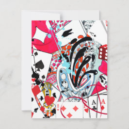 Cartão De Agradecimento Jogos de Cartas