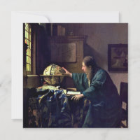 Johannes Vermeer - O Astronomer