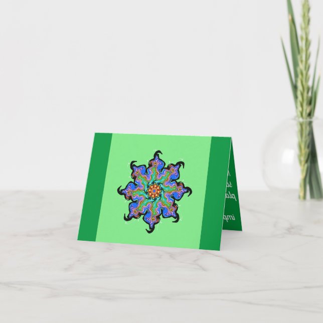 Cartão De Agradecimento JSIWTS 017 - Entregue-o ao universo (Frente)