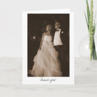 Julie -n- Matt Wedding 4x6 (sepia)-335, Thank you!