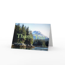 Juneau Thank You Card