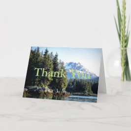 Cartão De Agradecimento Juneau Thank You Card