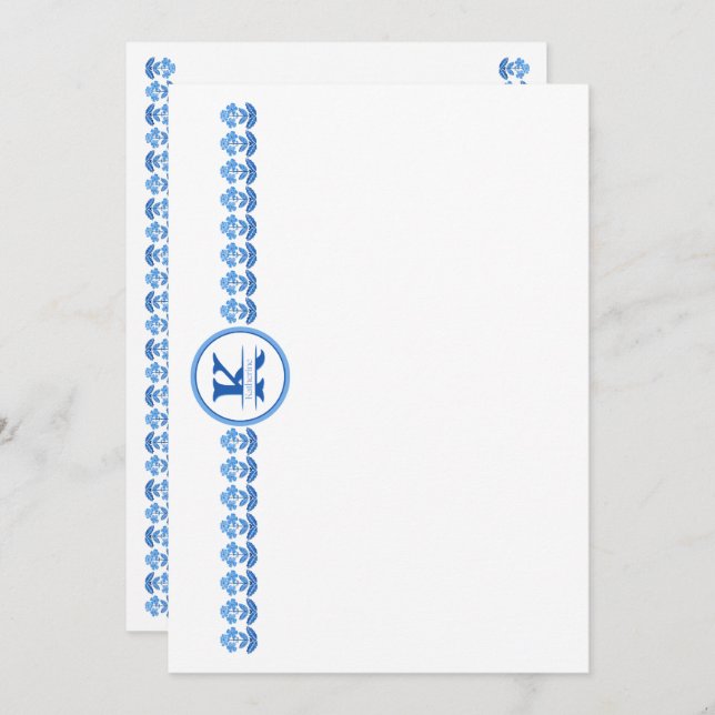 Cartão De Agradecimento Katherine Card (Frente/Verso)