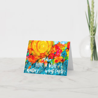Cartão De Agradecimento Kawaii Sunrise Esperança Lovitude