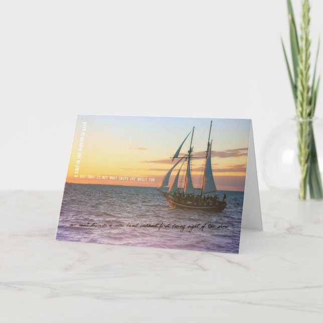Cartão De Agradecimento KEY WEST BIGHT Greeting Card (Frente)