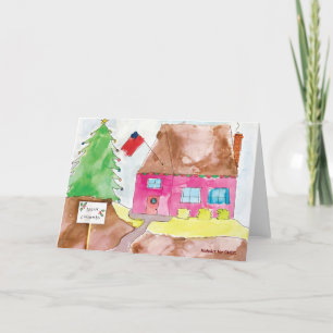 Cartão De Agradecimento KidsArt para CHOC - Casa para Feriados