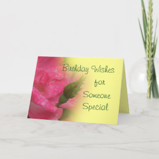 Cartão De Agradecimento Knockout Rose & Bud 4397-customize