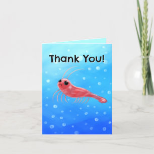 Cartão de Agradecimento (krill)