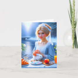 Cartão De Agradecimento L’univers merveilleux d’Alice, carte pour tous 