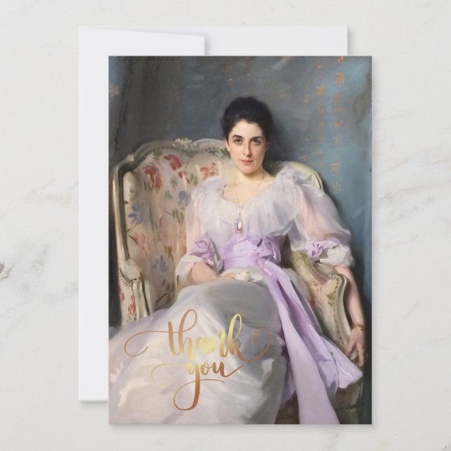 Cartão De Agradecimento Lady Agnew de Lochnaw 1864  (Frente)