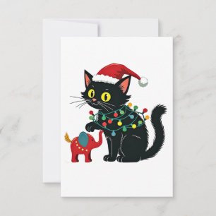 Cartão De Agradecimento Lady Christmas Kamala Trump