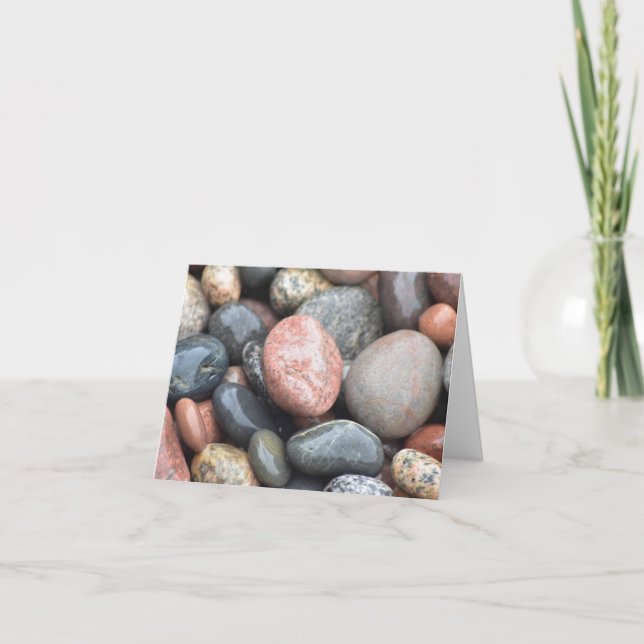 Cartão De Agradecimento Lago Superior Rock (Frente)